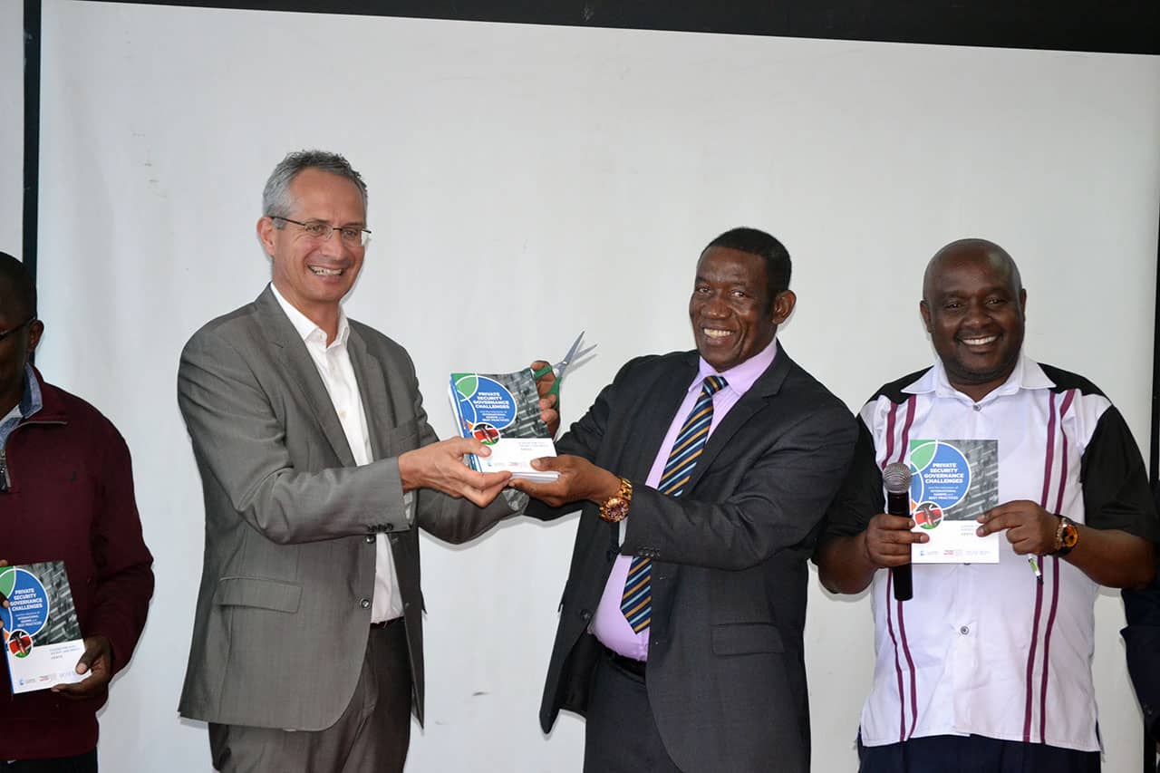 Launch event of the publication “Private Security Governance Challenges and the Relevance of International Norms and Best Practices: A Guide for Civil Society and Media, KENYA” and its related online training tool